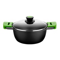 Braadpan 32 x 12 cm Prior met deksel - Bra