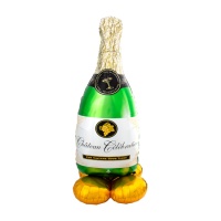 Champagnefles ballon met een basis van 60 x 152 cm - Anagram