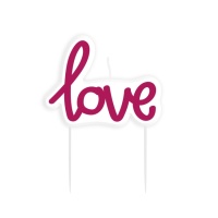 Kaars Sweet Love van 9 x 8 cm
