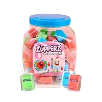 Gevulde gummisteentjes met gelei van 18 gr - 50 eenheden