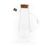 Transparante oliefles van 600 ml