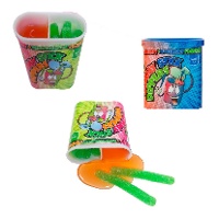 Gom voor te dippen in vloeibare karamel van 50 gr - 1 stuk