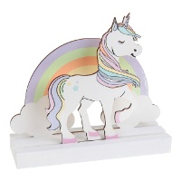 Unicornio tafelstuk van 14 x 4 x 13 cm