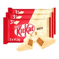 KitKat van witte chocolade met koekje - Nestlé - 3 eenheden