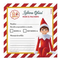 Elf ondeugende The Elf on the Shelf servetten van 16,5 cm - 30 stuks