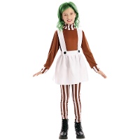 Oompa loompa kostuum voor meisje