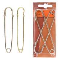 Veiligheidsspeld van 7,5 cm - Mediac - 2 stuks