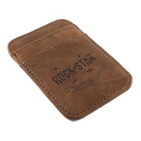 Rockstar portemonneehouder van 8 x 11 cm - Dcasa