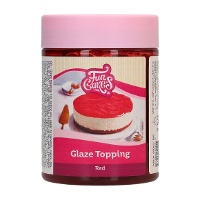 Rode glazuurtopping 375 g - FunCakes