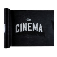 Tafelloper van 30 cm breed met 'cinema' - 5 m