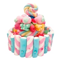 Snoeptaart met dubbele etage roller van 420 gr