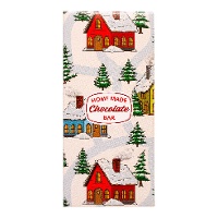 Kerst chocoladereep doos 16 x 7,5 x 2,5 cm - 5 stuks