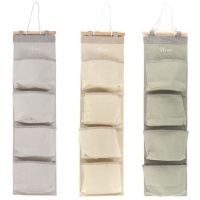 Hangende kastorganizer van 75 x 20 cm Home - 4 vakken - 1 eenheid