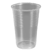 Doorzichtige plastic bekers van 220 ml - 100 stuks