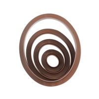 Ovale Uitsnijders - Decora - 4 stuks