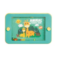 Water- en ringenspeelset met dieren 14 x 10 cm - 1 eenheid