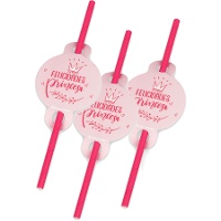 Prinses Geluk Rietjes - 6 stuks
