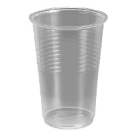 Doorzichtige plastic bekers van 200 ml - 15 stuks