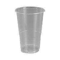 Doorzichtige plastic bekers van 350 ml - 15 stuks