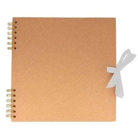 Kraft album met losse witte paginas van 25 x 25 cm - Artemio - 1 stuk