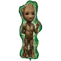 Ballon van Baby Groot van 1,00 x 0,46 m