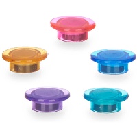 Kleine pastelkleurige magnetische magneten - 10 stuks