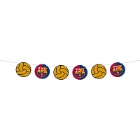 FC Barcelona-slinger met clublogo