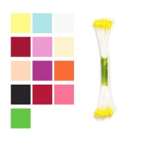Parelachtige medium bloemstampers - JEM - 50 stuks