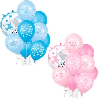 Boeket van olifantenballonnen voor babyshower - 9 stuks