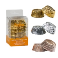 Metallic Cupcake Cups - Decorate - 60 stuks