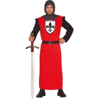 Middeleeuws mannenkostuum met fleur-de-lis