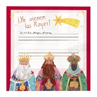 Servetten van 16,5 x 16,5 cm met vintage Drie Koningen - 30 stuks