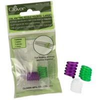 Spiraalvormige breinaaldhouders voor grote naalden - Clover - 3 stuks