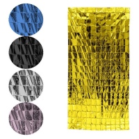 Metalen decoratief gordijn van 1,00 x 2,00 m