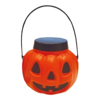 Pompoenen emmer met deksel van 15 cm
