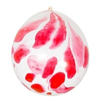 Bloederige latex ballonnen van 30 cm - 6 stuks