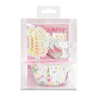 Unicorn Cupcake Kit met Cups en Picks - Scrapcooking - 24 stuks