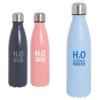 Fles van 0,50 L H2O in kleuren - 1 stuk