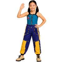 K-Pop zangeres blauwe ster kostuum voor meisjes - BESCHIKBAAR DECEMBER 2025