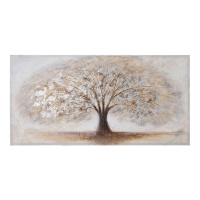 Handgeschilderd landelijk boom canvas 1,20 x 0,60 m - DCasa