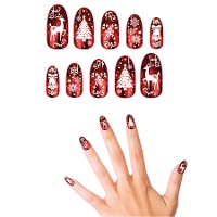 Rode Kerstnagels