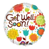 Ballon met Bloemen 