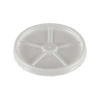 Deksel voor een 120 ml kartonnen koffiebeker - 100 stuks