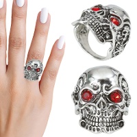 Schedelring met ogen