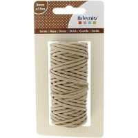 Spoel met suèdekoord van 2 mm en 15 m