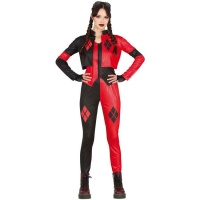 Jeugdige gevaarlijke schurk Harley kostuum