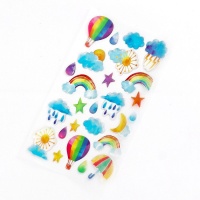 3D Weerstickers - 26 stuks