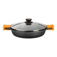 Bra Efficiënte Pan met Deksel 28 x 6,3 cm