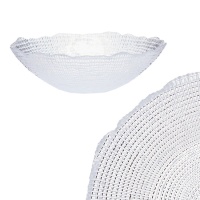 Fruitschaal van 25 cm kristal Infinity - Vivalto