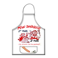 Duivels Menu Schort